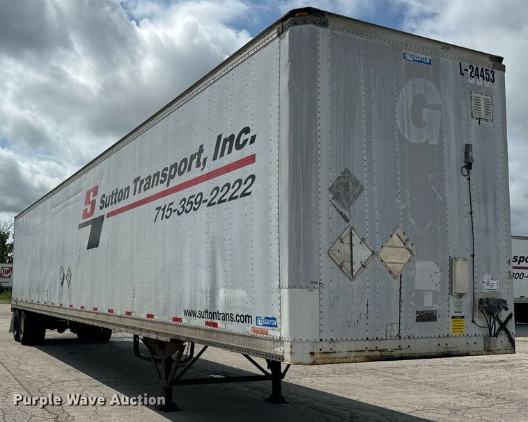 image for item DV5878 2005 Stoughton  AVW-535T-S-C-AR dry van trailer