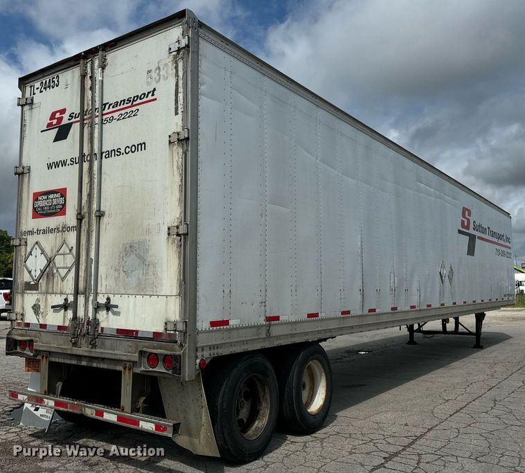 image for item DV5878 2005 Stoughton  AVW-535T-S-C-AR dry van trailer