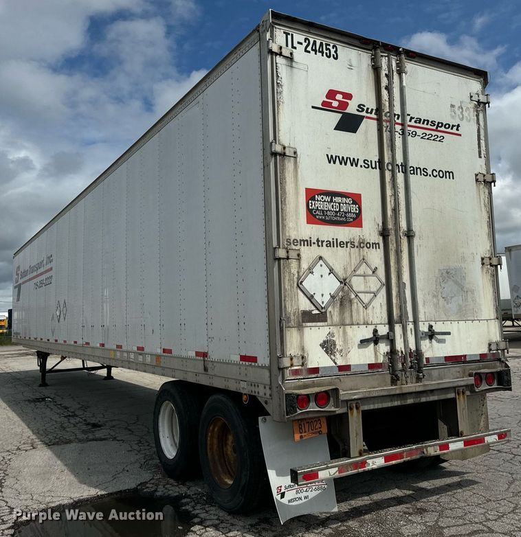 image for item DV5878 2005 Stoughton  AVW-535T-S-C-AR dry van trailer