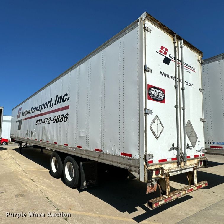 image for item DV5881 2013 Stoughton  AVW-535T-S-C-AR dry van trailer