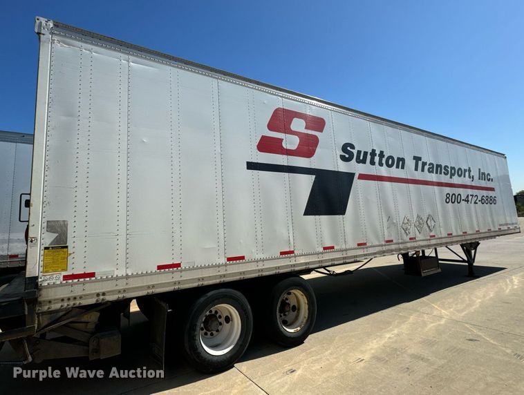 image for item DV5882 2013 Stoughton AVW-485T-S-C-AR dry van trailer