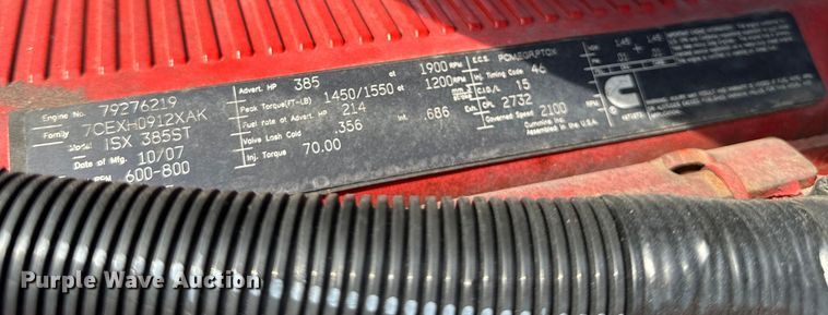 image for item DV5920 2008 International  9200i semi truck