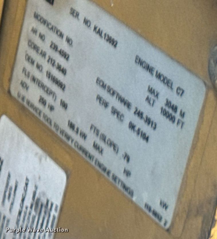 image for item EE7562 2004 GMC 7500 grapple crane truck