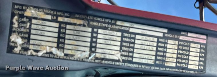 image for item EE7566 1997 Mack ready mix truck