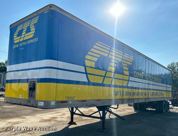 image for item EE7569 1999 Trailmobile dry van trailer