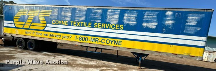 image for item EE7569 1999 Trailmobile dry van trailer