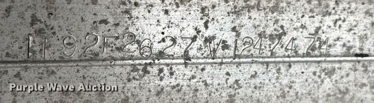 image for item EE7635 1997 Travis end dump trailer