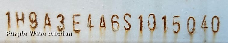 image for item EG0984 1995 Hibilt end dump trailer