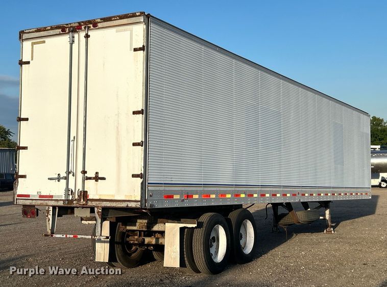 image for item EG0985 1982 Hobbs Trailers dry van trailer