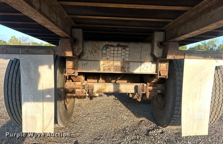 image for item EG0985 1982 Hobbs Trailers dry van trailer