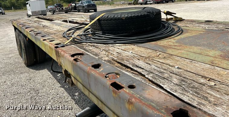 image for item EK3287 1991 Dynaweld M871A2 flatbed trailer