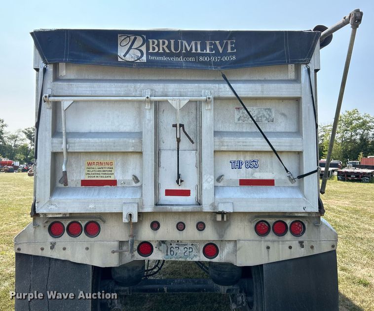 image for item EK3294 2006 Travis T/90 end dump trailer