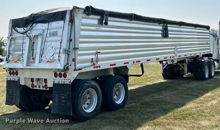 image for item EK3297 2008 Travis end dump trailer