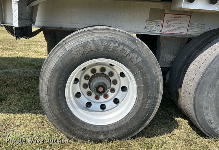 image for item EK3297 2008 Travis end dump trailer