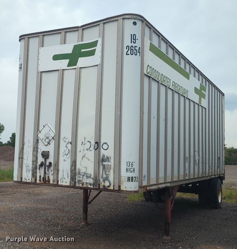 image for item EQ2077 1990 Road Systems Trailers dry van trailer