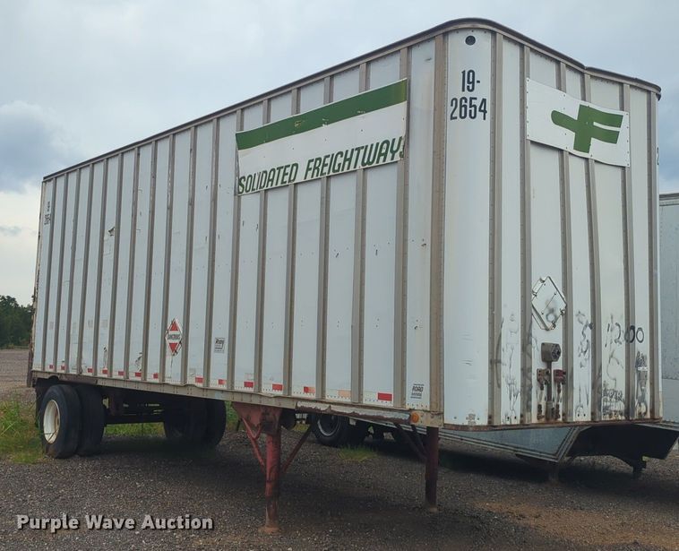 image for item EQ2077 1990 Road Systems Trailers dry van trailer