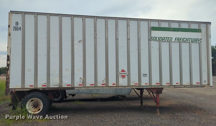 image for item EQ2077 1990 Road Systems Trailers dry van trailer