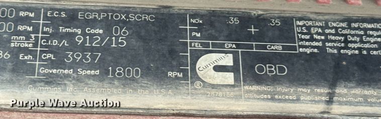 image for item IE9062 2014 Freightliner  Coronado semi truck