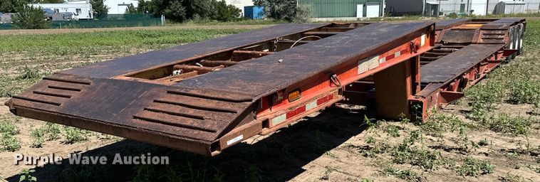 image for item LG9019 1980 Hyster lowboy equipment trailer