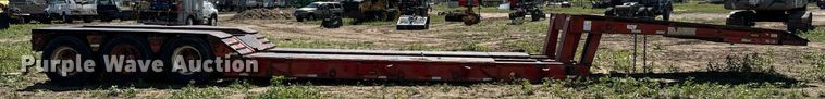 image for item LG9019 1980 Hyster lowboy equipment trailer