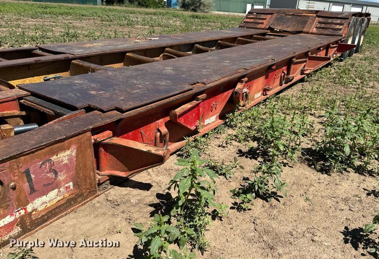 image for item LG9019 1980 Hyster lowboy equipment trailer