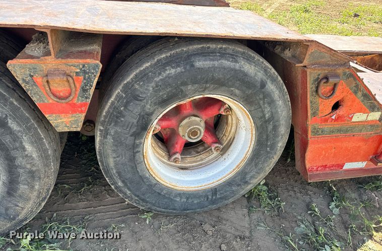 image for item LG9019 1980 Hyster lowboy equipment trailer