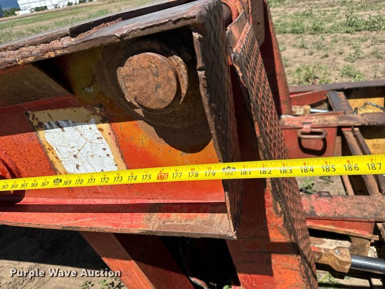 image for item LG9019 1980 Hyster lowboy equipment trailer