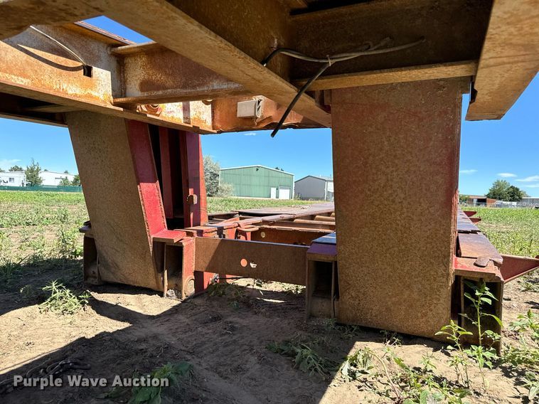 image for item LG9019 1980 Hyster lowboy equipment trailer