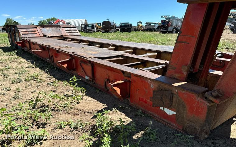 image for item LG9019 1980 Hyster lowboy equipment trailer