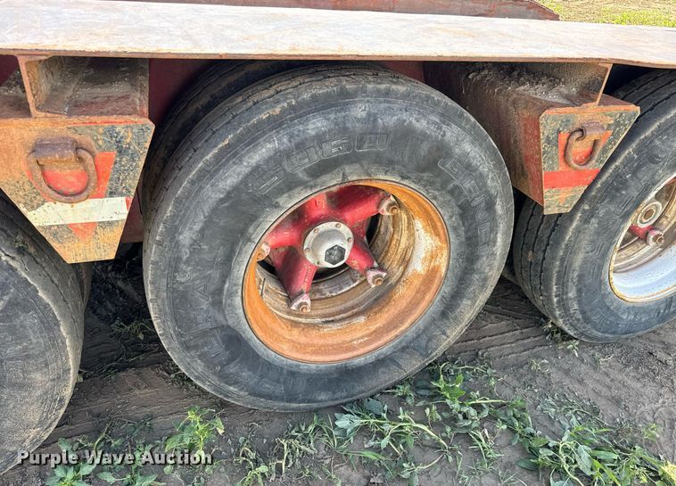 image for item LG9019 1980 Hyster lowboy equipment trailer