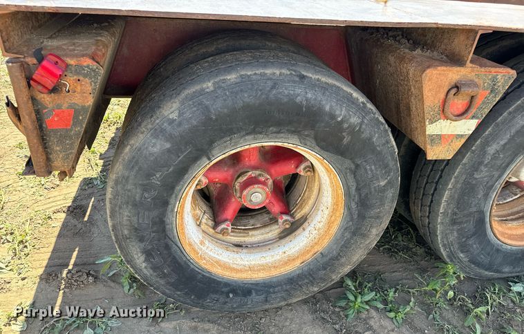 image for item LG9019 1980 Hyster lowboy equipment trailer