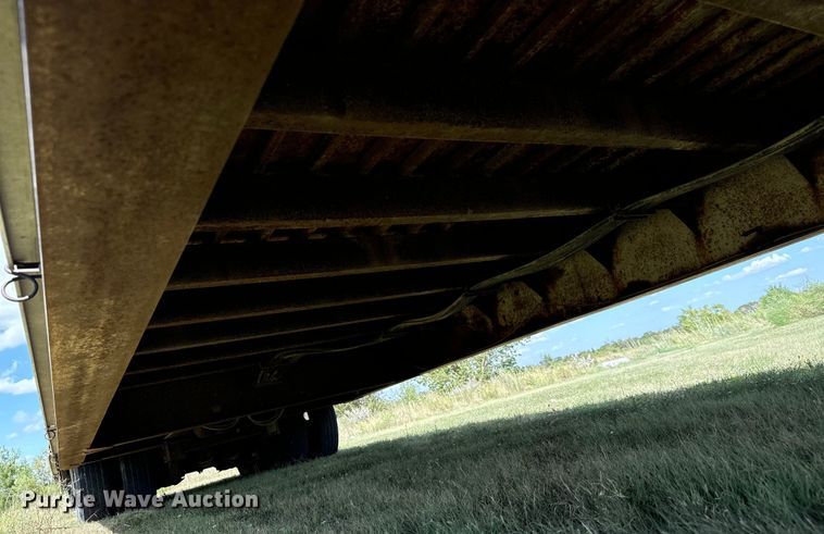 image for item MV9064 1998 Wilson 4860FT Muvall drop deck hydraulic tail equipment trailer