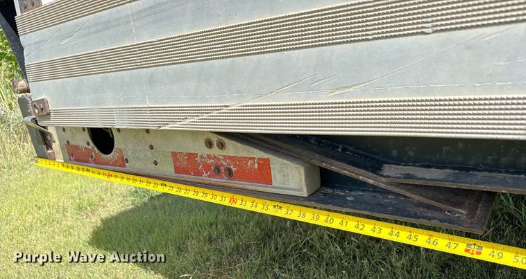 image for item MV9064 1998 Wilson 4860FT Muvall drop deck hydraulic tail equipment trailer