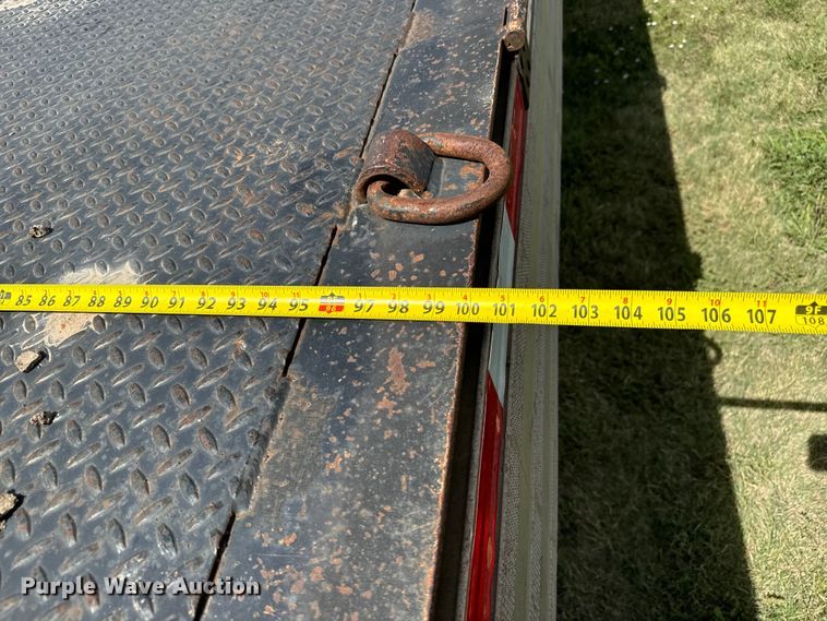 image for item MV9064 1998 Wilson 4860FT Muvall drop deck hydraulic tail equipment trailer