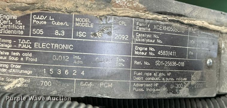 image for item MV9169 2000 Freightliner FL80 roll-off container truck