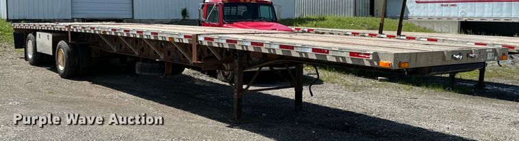 image for item ND9347 1999 Transcraft flatbed trailer