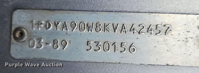 image for item OJ9846 1989 Ford LTL 9000 semi truck