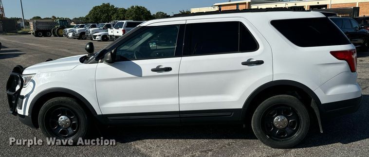 image for item DH1255 2018 Ford Explorer Police Interceptor  SUV