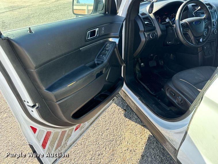 image for item DH1255 2018 Ford Explorer Police Interceptor  SUV