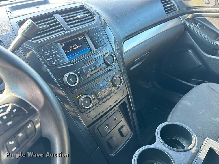 image for item DH1255 2018 Ford Explorer Police Interceptor  SUV