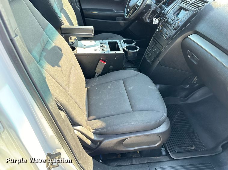 image for item DH1255 2018 Ford Explorer Police Interceptor  SUV