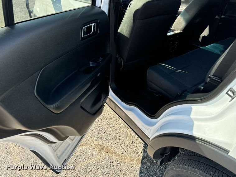 image for item DH1255 2018 Ford Explorer Police Interceptor  SUV