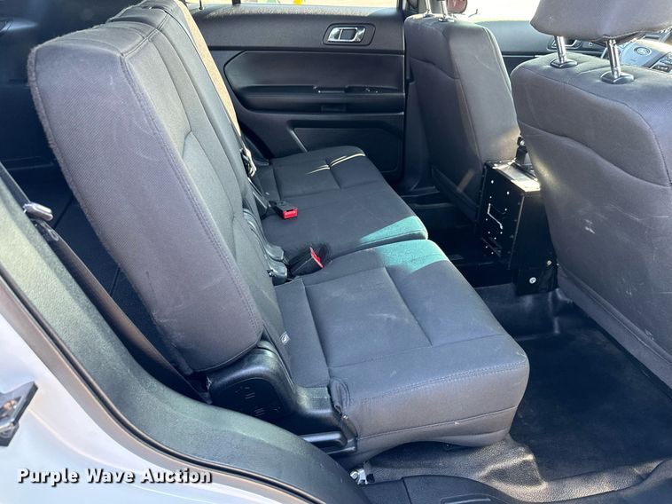 image for item DH1255 2018 Ford Explorer Police Interceptor  SUV