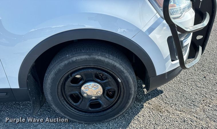 image for item DH1255 2018 Ford Explorer Police Interceptor  SUV
