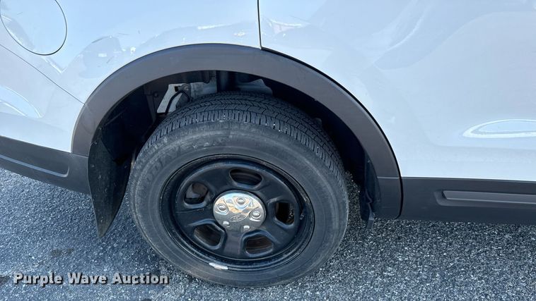 image for item DH1255 2018 Ford Explorer Police Interceptor  SUV