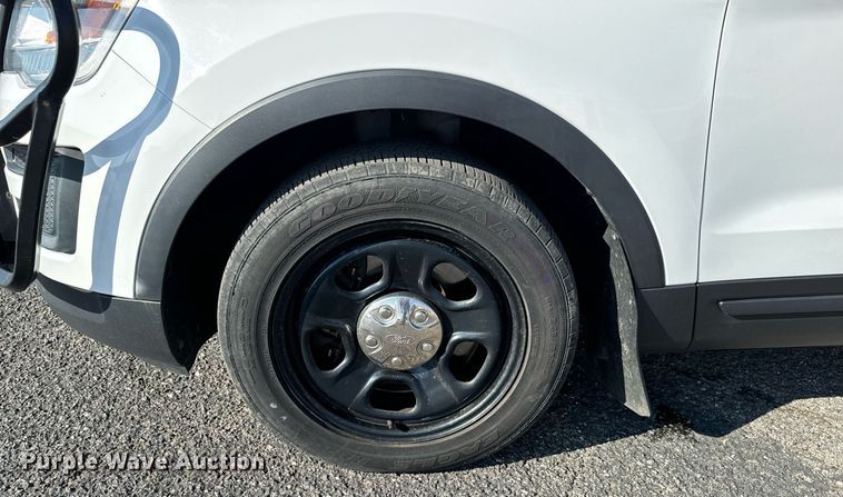 image for item DH1255 2018 Ford Explorer Police Interceptor  SUV