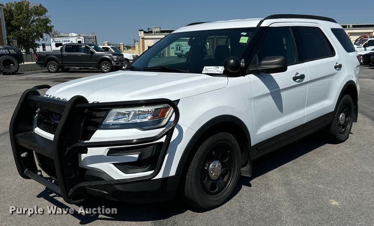 image for item DH1259 2017 Ford Explorer Police Interceptor  SUV