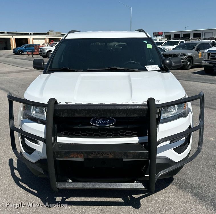 image for item DH1259 2017 Ford Explorer Police Interceptor  SUV