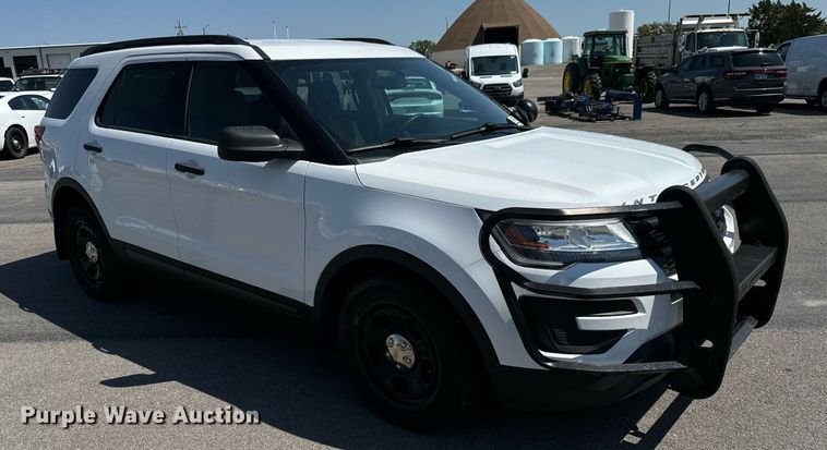 image for item DH1259 2017 Ford Explorer Police Interceptor  SUV