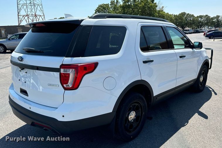 image for item DH1259 2017 Ford Explorer Police Interceptor  SUV